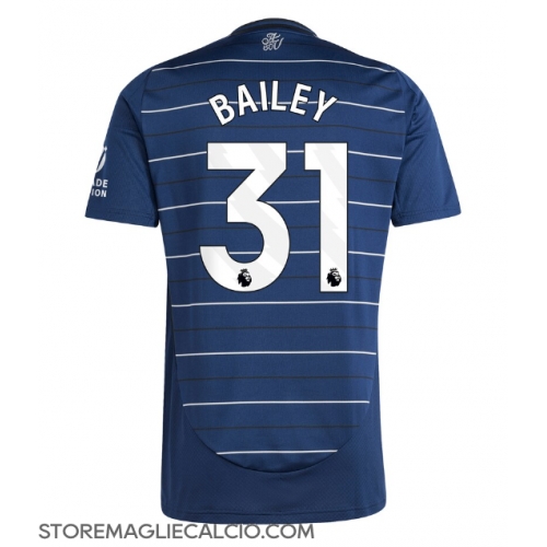 Aston Villa Leon Bailey #31 Maglia Gara Terza Repliche 2024-25 Maniche Corte Aston Villa Leon Bailey #31 Maglia Gara Terza Repliche 2024-25 Maniche Corte